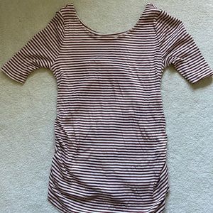 Isabel Maternity Shirt, 3/4 length sleeves. Size L